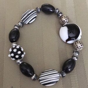 Black and White bracelet